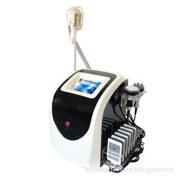 Lipo laser cryolipolysis cavitation for body shaping, slimming, skin rejuvenation and skin lifting